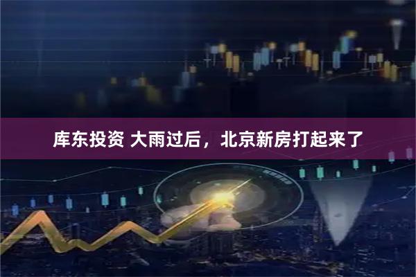 库东投资 大雨过后，北京新房打起来了